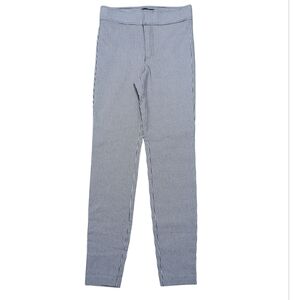 ZARA Houndstooth Skinny Pants Trousers Work Pants Stretchy Womens Medium